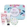 Hand Cream Gift Set - Hand Lotion Gift Box for Women, Travel Size Hand Cream Gift Set, Repair&Moisture Dry Hands, Skin Care Birthday Gift Set for Women, Includes 2 Hand Cream & Exfoliating Cream