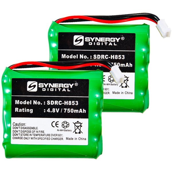 Synergy Digital Remote Control Batteries, Works with Marantz RC9500 Remote Control, Combo-Pack Includes: 2 x SDRC-H853 Batteries