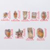 50 PCS Mixed Color Multi Shape Mini Nail Rhinestones Nail Charms,3D Heart Star Nail Design Nail Gems Nail Crystals Charms for Nails Shiny Zircon Nail Diamonds Nail Charm for Nail Art Nail Accessories