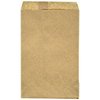 100 Pack Brown Kraft Paper Bags, 5" x 7.5" Inches, Good for Candy, Cookies, Doughnut, Crafts, Party Favor, Sandwich, Jewelry, Retail Shops, Merchandise- by RJ Displays