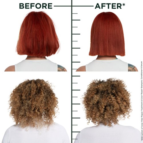 Garnier Fructis Hair Filler Color Repair Shampoo with Ceramide, Smoothing & Sulfate Free Shampoo for Colored, Bleached Hair, 10.1 Fl Oz, 1 Count