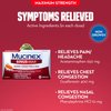 Mucinex Sinus Max Severe Congestion & Pain Relief, Maximum Strength Nasal & Sinus Relief, Decongestant for Adults, Acetaminophen Pain Reliever, Guaifenesin Expectorant and Mucus Removal, 20 Caplets