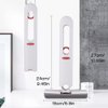XASMA Portable Self-Squeeze Short Mop, Mini Lazy Hand Wash-Free Strong Absorbent Wet & Dry Use, Floor Cleaning System for Bathroom Kitchens Tableware Desktop Glass (2 Cotton Head + 1 Squeeze Handle)