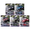 1:64 Scale Diecast Model Car Compatible with Hot Wheels Car Culture Terra Trek C Case Set of 5 Cars, FPY86-961C