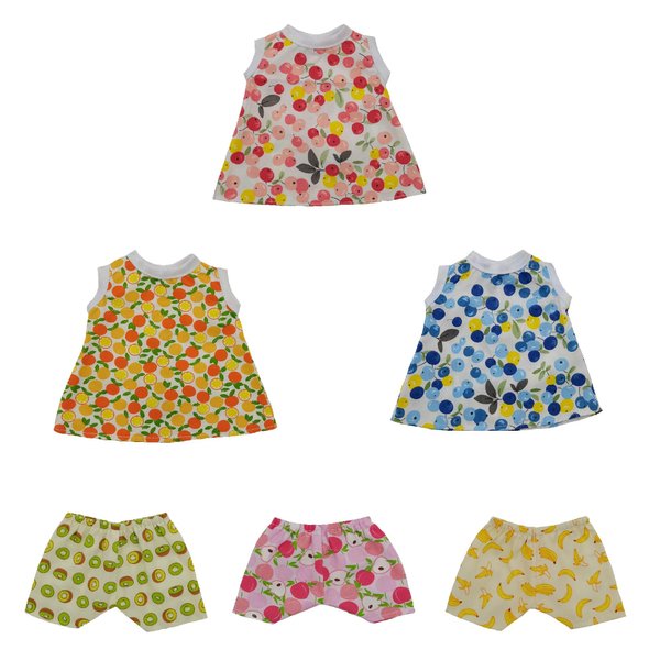 Xunwa Baby Dolls Clothes for 12 Inch Alive Dolls Girl, Doll Clothing Accessories for 11-12-13 Inch Reborn Baby Dolls Girl (pattern3, 8-9)