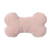 Fuzzyard Life Corduroy and Cotton Plush Bone Dog Toy for All Breed Sizes (Small, Soft Blush)