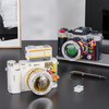APENGBAOL Retro Creative Camera Building Blocks for Adults,Semi Mechanical Puzzle Assembly Building Blocks Camera Toy,DSLR Camera Toy, 8 9 10 11 12