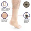 Neo-G Airflow Ankle Compression Sleeve - Sports, Daily Wear - Compression Ankle Brace, Tendonitis Support, Compression Ankle Support for Weak Ankles and Joint Pain - Airflow - S – Beige
