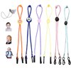 Mask Lanyard Necklace for Women Adjustable Colorful Face Mask Lanyards with Clip Anti-Lost Eyeglass Straps for Girls (6 mask rope)