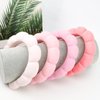 Canitor 4 PCS Spa Headband Pink Skincare Headband Makeup Headband Face Wash Skin Care Make Up Cute Preppy Teen Girl Gifts Trendy Stuff Aesthetic Bachelorette Party Favors Valentines Day Christmas