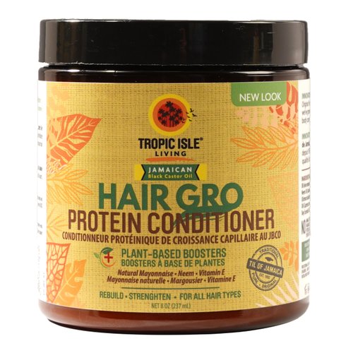 Jamaican Black Castor Oil Protein Conditioner, 8 ounces, Strengthens and Moisturizes hair, Promotes Hair Growth, Reduces Breakage, and Enhances Shine