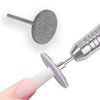 Sanding Disc Nail Drill Bits Nail Electric Foot File Drill Bits Hard Dead Skin Cuticle Bit for Nail Drill Bit Foot Callus Remover Pedicure Supplies Tools Nail Bits for Acrylic Nail Salon Foot Care