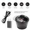 Electric Color Mixer for Hair Salon Electric Blender Mask Dyeing Paste Automatic Mixer Hair Dye Cream Mixing Bowl Us Plug 17×16×14