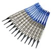 GWHOLE Soft tip Darts Set Aluminum Metal Body Plastic Tip Professional Dart Set Bar Supply for Adult Electronic Dart Board 12 Set