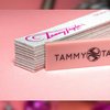 Tammy Taylor Acrylic Nail Art Files | Peel 'N' Stick Disposable Zebra 100 Grit Nail File with Professional Emery Boards | Works with Gel Polish, Acrylic Tips, Polygel and Dip Powder | 25 Pack