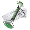 Ginger Chi Jade Roller - Anti-Aging Jade Therapy for Skin Care - Face Sculpting Tool for Eyes, Cheeks, Forehead - Jawline Shaper & Neck Roller - Face Roller is Part of The Gua Sha Facial Tools