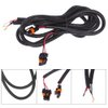 Fog Light Wiring Harness Kit Replacement for Chevy Silverado 1500 2500 2003-2006 (2007 Classic)