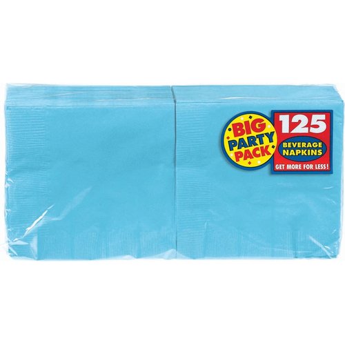 Caribbean Blue Beverage Napkins