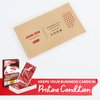 XFasten Self-Sealing Laminating Pouches Business Card Size, 9.5 Mil and Hard Self Laminating Business Cards Pouch (Pack of 25)