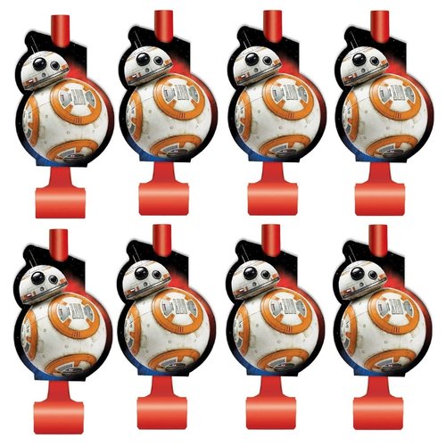 Unique Star Wars Birthday Party Supplies Bundle includes 16 Party Blowouts