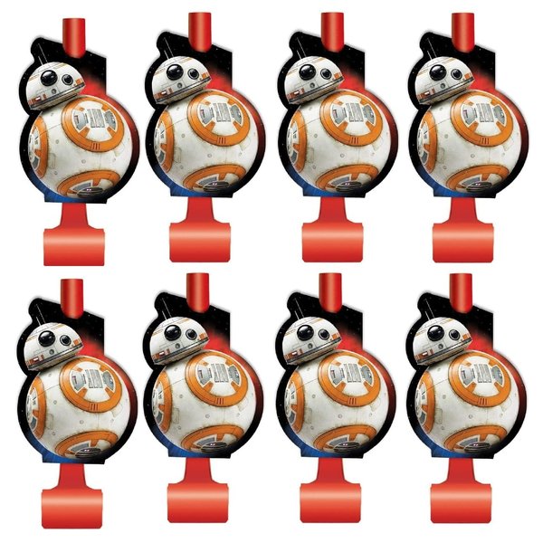 Unique Star Wars Birthday Party Supplies Bundle includes 16 Party Blowouts