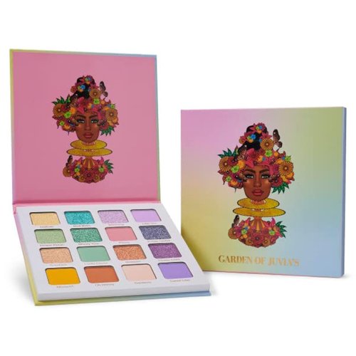 Juvia's Place Garden of Juvia’s Eyeshadow Palette - 16 Pan Palette, Tan, Auburn, & Rich Dark Chocolate, Mattes and Shimmers, Highly Pigmented and Buttery Texture