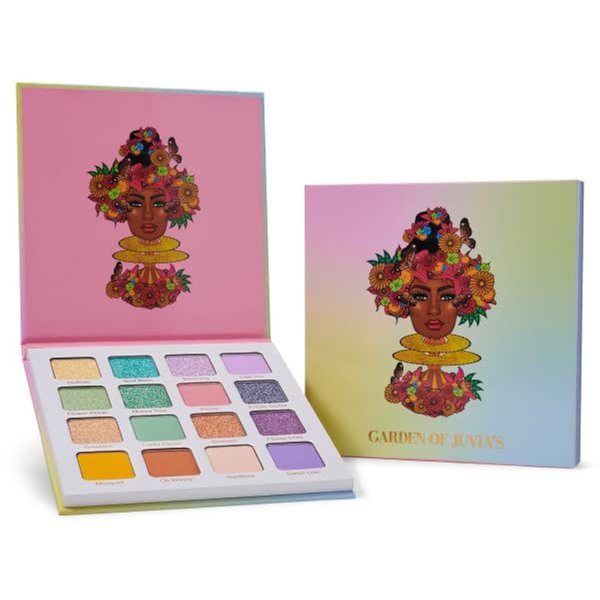 Juvia's Place Garden of Juvia’s Eyeshadow Palette - 16 Pan Palette, Tan, Auburn, & Rich Dark Chocolate, Mattes and Shimmers, Highly Pigmented and Buttery Texture