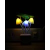 Rienar Sensor Led Night Light, Color Changing Plug-in LED Mushroom Dream Bed Lamp