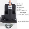 192507 582042801 582042802 Starter Solenoid,Replace 532192507 762-1261-211-51 435-325,Compatible Trombetta AYP Craftsman Husqvarna Cub Cadet MTD Lawn Mower Tractor