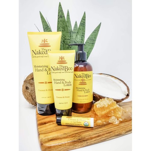 The Naked Bee Coconut and Honey, Moisturizing Hand and Body Lotion 6.7 Ounce