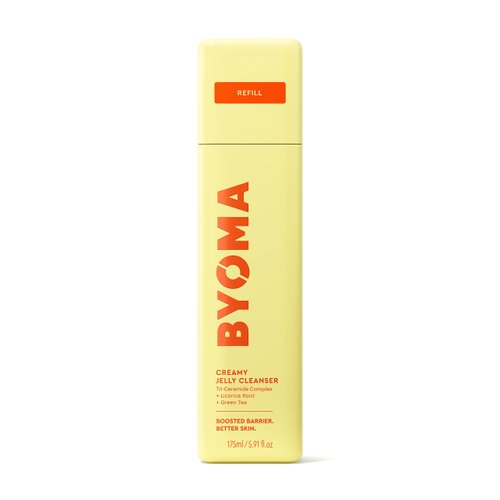 BYOMA Creamy Jelly Cleanser Refill - Hydrating Facial Cleanser for Skin Barrier Repair - Tri-Cera...