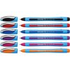 Schneider Slider Memo XB Ballpoint Pen, Asstd. Colors, Pack of 6 (150296)