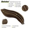 Real Hair Extensions Tape in Chocolate Brown to Caramel Blonde Highlights Human Hair Extensions20 Pieces 22 Inch 60 gram Skin Weft Hair Extensions Seamless Silk Remy Hair Tape on Extensions