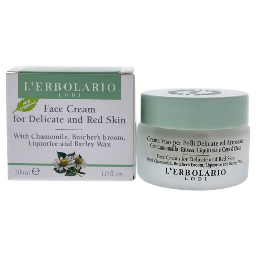 L'Erbolario Face Cream for Delicate and Red Skin For Women 1 oz Cream