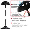 Generic Wig Stand 1pc 13inch Removable Portable Wig Holder Non-Slip Wig Head Stand For Display,Storage,Styling,Travel Wig Holder Stand For Multiple Wigs, Black 1PCS