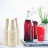 JAM Paper Plastic Party Cups - 12 oz - Ivory - 20 Glasses/Pack