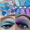 GUANTIAN Blue Eyeshadow Palette Blue Purple Matte eye shadow makeup for woman,9 colors Blue Purple Matte Eyeshadow Long Lasting Colorful Eye Shadow Plattet (Blue Purple)