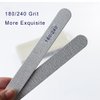 Nail File 20 PCS Professional Double Sided 180/240 Grit Durable Nail Files Manicure Tool and Nail Buffering Files