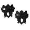 LANGHONG 2PCS Retro Seraph Hairpin For Women Vintage Hair Barrettes Pin Hair Accessories (ZTLS15)