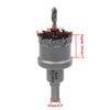Rannb 38mm/1.5 Inch Hole Saw Carbide Tipped Hole Saw for Cutting Stainless Steel Plate, Iron, Steel