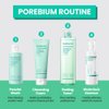 Real Barrier Porebium Cleansing Foam,150ml,5.07 Fl Oz, Rich Dense Bubble Cleanser & Exfoliator for Sensitive Skin, Sebum Oil Control with Ceramide, Impurities Dead Skin Cells Remover, Korean Skincare