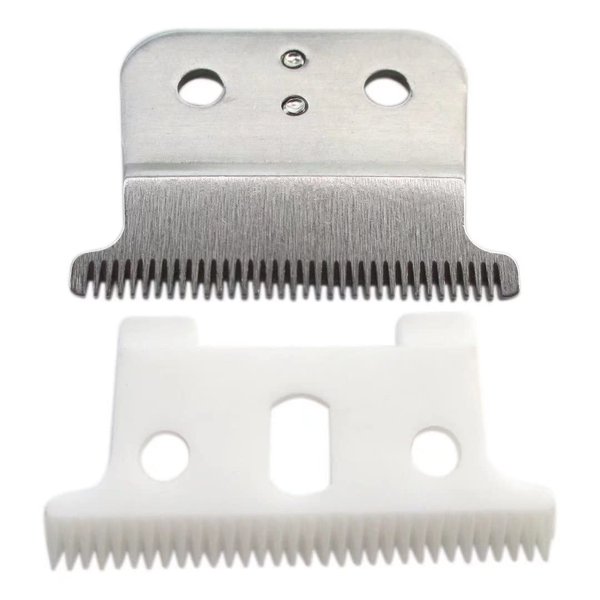 2023 Upgraded Replacement T-Blade Hair Trimmer Replacement T Beard Trimmer Replacement T Blade for Andis T Outliner gtx Silver
