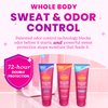 Lume Whole Body Deodorant Plus Sweat Control - Smooth Cream Tube - 72 Hour Odor And Sweat Control - Baking Soda Free, Skin Loving - 3.0 ounce (Pack of 2) (Soft Powder)
