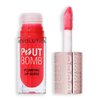 Revolution Beauty, Pout Bomb Plumping Lip Gloss, High-Shine for Glossy, Fuller & Plump Lips with Hyaluronic Acid & Peptides, Vegan & Cruelty-Free, Cherry Sheer Red, 0.15 Fl Oz