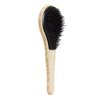 Michel Mercier Women's Wood Crafted Detangling Hair Brush for Thick Hair, Black