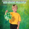 Shamrock Craft Kit - Makes 12, 9 Inch Shamrocks - Tissue Paper and Acetate - Crafts for Kids and Fun Home Activities