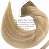 Lacer Best Tape in Hair Extensions Human Hair 14 Inch Color Chocolate Brown to Light Golden Brown Silky Straight Double Sided Seamless Skin Weft Hair Extensions Tape in for Woman 50g 20pcs