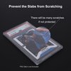 GrinOwl Graded Card Sleeves for PSA Slabs, Exact Fit Resealable PSA Slab Sleeves, Compatibile with PSA, CSG, CGC, FGS, FCG Sized Slabs (600 Count)