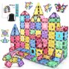 Magnetic Tiles, 36 PCS Magnetic Building Blocks for Kids Ages 3+ and STEM Magnet Toys , Clear Magnetic 3D Blocks Construction Playboards for Boys & Girls, Preschool Learning Sensory Montessori Toys