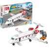 Block Builder Airplane Building Block Set (633 Pieces). Aviation Series Building Blocks for Kids and Adults